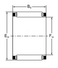 Подшипник Серия K и KT (подшипники без колец) Подшипник K 10x14x13 (KT) по выгодным ценам Якутск
